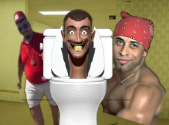 Descargar Nextbot Chasing Skibidi toilet Arcada para Android captura de pantalla 4