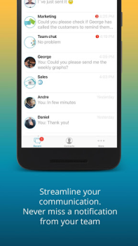 Descargar Brosix Comunicación para Android captura de pantalla 4