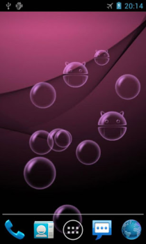 Descargar Bubble Fondo Animado Personalización para Android captura de pantalla 6