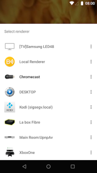 Descargar BubbleUPnP DLNA/Chromecast Editores y reproductores de video para Android captura de pantalla 2