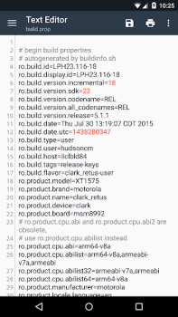 Descargar BuildProp Editor Herramientas para Android captura de pantalla 2