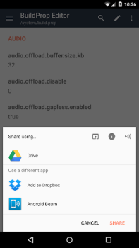 Descargar BuildProp Editor Herramientas para Android captura de pantalla 6