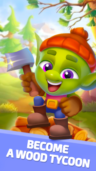 Descargar Goblins Wood: Tycoon Idle Game Simuladores para Android captura de pantalla 5