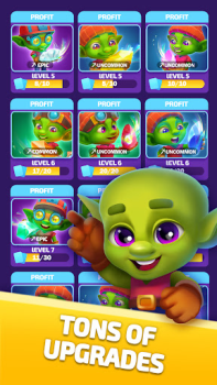 Descargar Goblins Wood: Tycoon Idle Game Simuladores para Android captura de pantalla 7