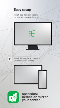 Descargar spacedesk - USB Display for PC Trabajo para Android captura de pantalla 4