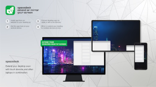 Descargar spacedesk - USB Display for PC Trabajo para Android captura de pantalla 7