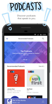 Descargar Pandora - Music & Podcasts Música y audio para Android captura de pantalla 5