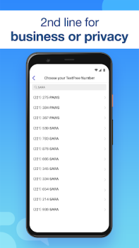 Descargar TextFree: SMS y llamadas a USA Social para Android captura de pantalla 3