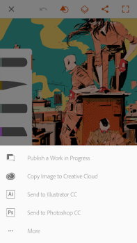 Descargar Adobe Illustrator Draw Foto para Android captura de pantalla 5