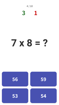 Descargar Tabla de multiplicar prácticas Juegos de aprendizaje para Android captura de pantalla 3
