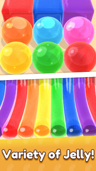 Descargar ASMR Rainbow Jelly Simuladores para Android captura de pantalla 2