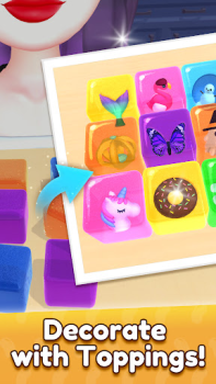 Descargar ASMR Rainbow Jelly Simuladores para Android captura de pantalla 3