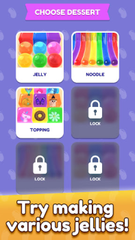 Descargar ASMR Rainbow Jelly Simuladores para Android captura de pantalla 5
