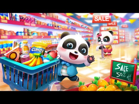 Descargar El Supermercado del Panda Bebé Juegos de aprendizaje para Android captura de pantalla 8