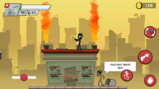 Descargar Stick vs Zombies Juegos de acción para Android captura de pantalla 6