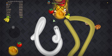 Descargar Snake Lite - juegos de gusanos Juegos de acción para Android captura de pantalla 2