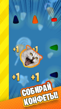 Descargar Candy Cat Arcada para Android captura de pantalla 2