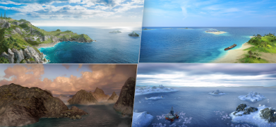 Descargar Force of Warships: Barco Juego Juegos de acción para Android captura de pantalla 2