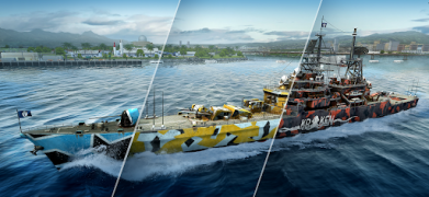 Descargar Force of Warships: Barco Juego Juegos de acción para Android captura de pantalla 7