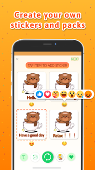 Descargar Personal Sticker WAStickerApps Comunicación para Android captura de pantalla 2