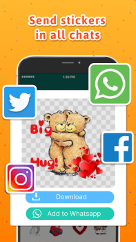 Descargar Personal Sticker WAStickerApps Comunicación para Android captura de pantalla 4