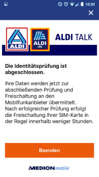 Descargar ALDI TALK Activación Comunicación para Android captura de pantalla 3