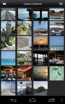 Descargar Canon CameraWindow Foto para Android captura de pantalla 2