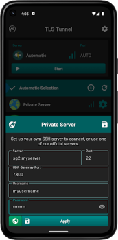 Descargar TLS Tunnel - VPN Ilimitada Herramientas para Android captura de pantalla 5