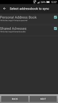 Descargar CardDAV-Sync free Trabajo para Android captura de pantalla 3