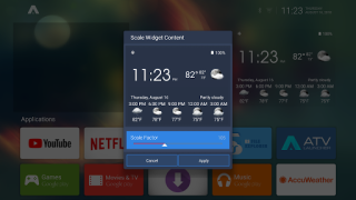 Descargar ATV Launcher Personalización para Android captura de pantalla 4