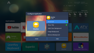 Descargar ATV Launcher Personalización para Android captura de pantalla 5