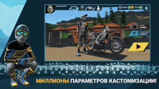 Descargar Mad Skills Motocross 3 Raza para Android captura de pantalla 4