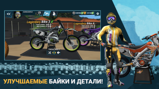 Descargar Mad Skills Motocross 3 Raza para Android captura de pantalla 5