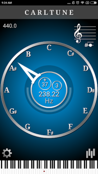 Descargar CarlTune - Chromatic Tuner Música y audio para Android