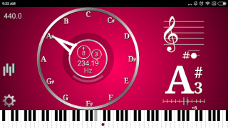 Descargar CarlTune - Chromatic Tuner Música y audio para Android captura de pantalla 2