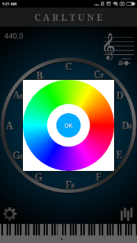 Descargar CarlTune - Chromatic Tuner Música y audio para Android captura de pantalla 4