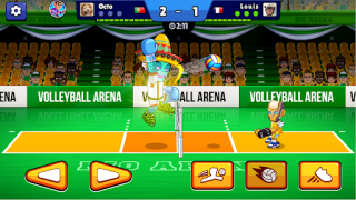 Descargar Volleyball Arena: Spike Hard Juegos de deporte para Android captura de pantalla 3