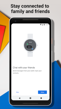Descargar Smartwatch Wear OS by Google Comunicación para Android captura de pantalla 4