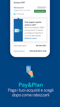 Descargar BBVA Italia | Banca Online Finanzas para Android captura de pantalla 6