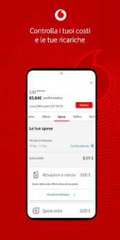 Descargar My Vodafone Italia Herramientas para Android captura de pantalla 2