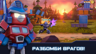 Descargar Angry Birds Transformers Arcada para Android captura de pantalla 6