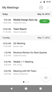 Descargar Webex Meetings Negocio para Android captura de pantalla 2