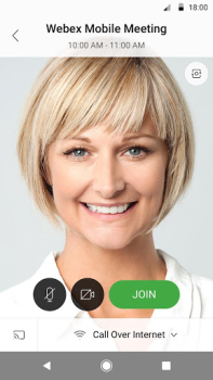 Descargar Webex Meetings Negocio para Android captura de pantalla 3