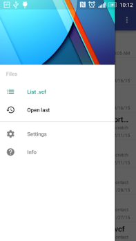 Descargar Contactos VCF Comunicación para Android captura de pantalla 5