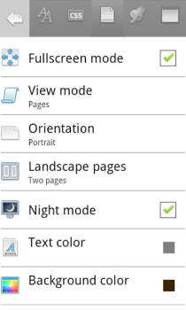 Descargar Cool Reader Libros y referencia para Android captura de pantalla 6