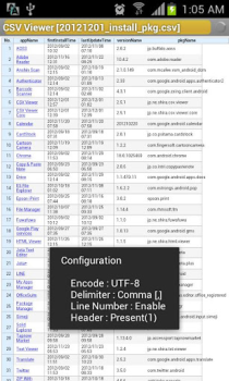 Descargar CSV Viewer Negocio para Android
