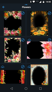 Descargar Marcos de fotos Flores Foto para Android captura de pantalla 2