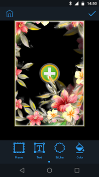 Descargar Marcos de fotos Flores Foto para Android captura de pantalla 3