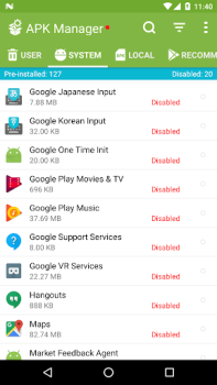 Descargar APK Manager Herramientas para Android captura de pantalla 6