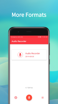 Descargar Audio Recorder Música y audio para Android captura de pantalla 3